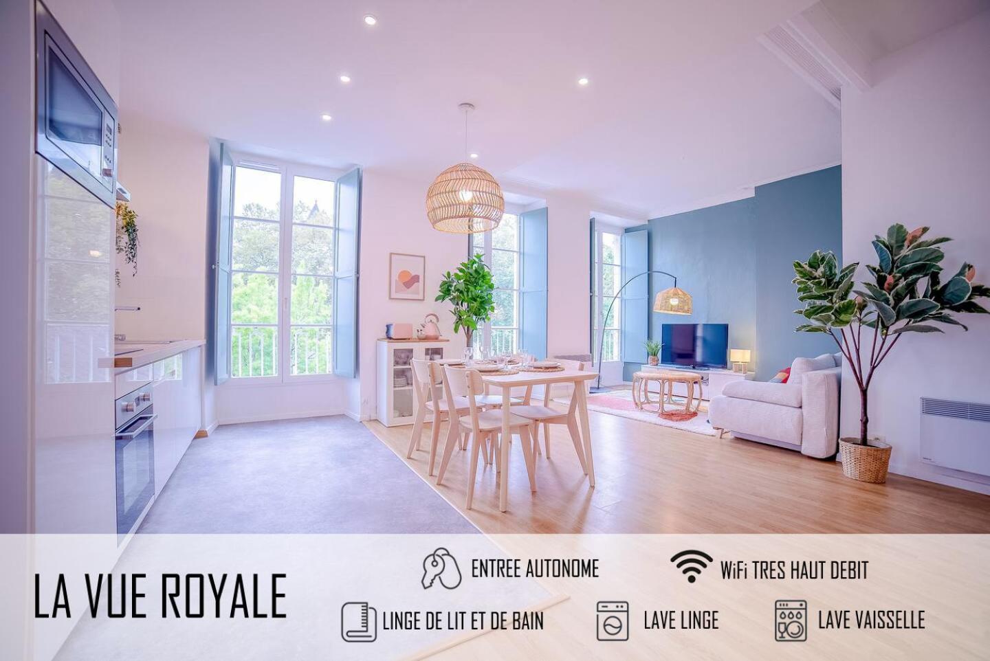 La Vue Royale - Face Au Chateau - Wifi - 4 Personnes Pau Extérieur photo